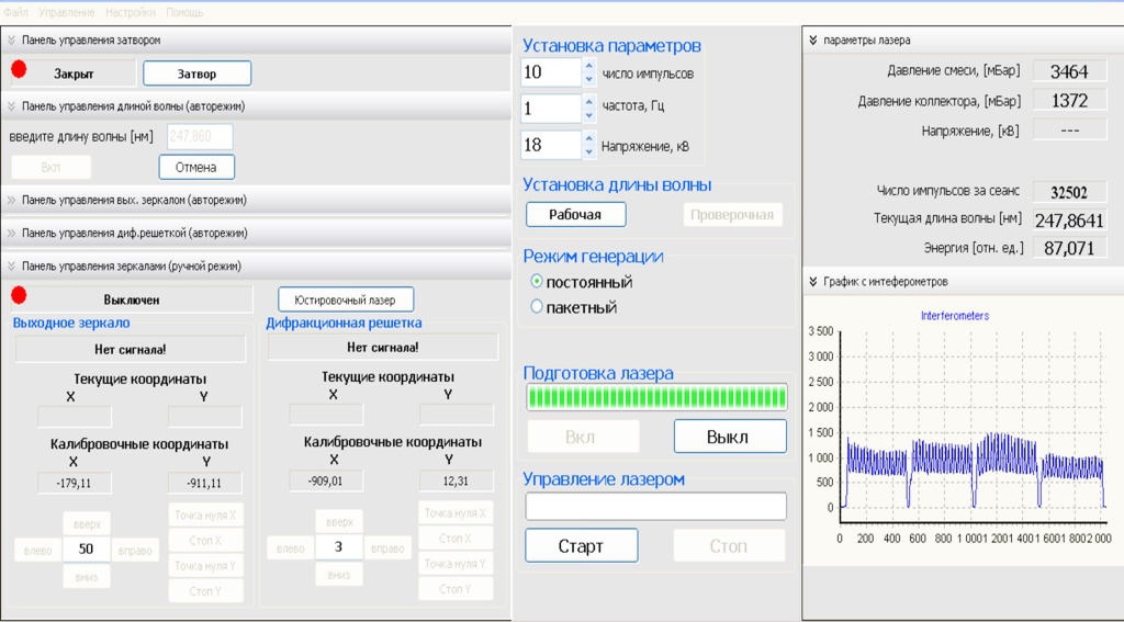 Эксимерный лазер KRF, XECL
