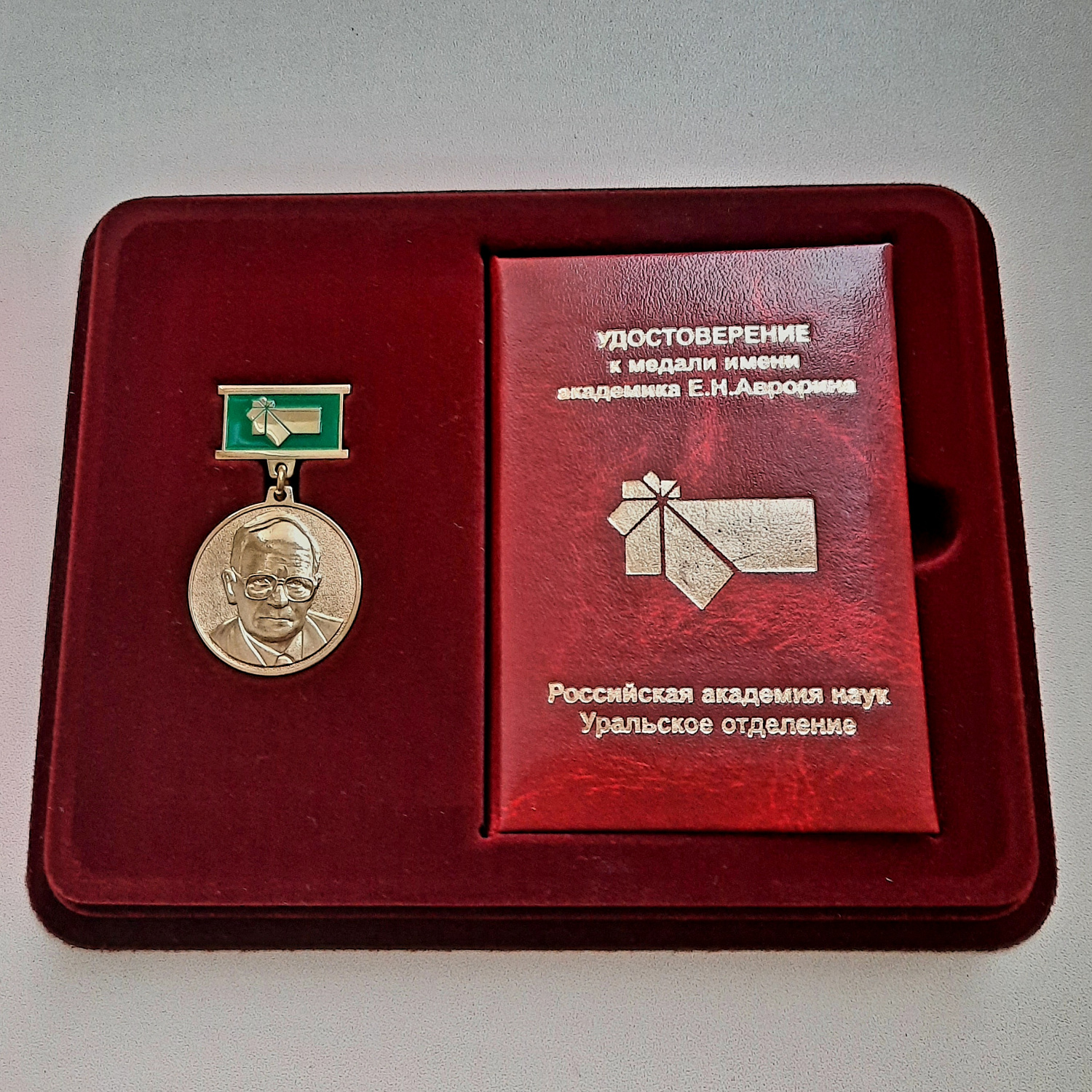 Основатель ИСЭ СО РАН Г.А. Месяц награжден медалью имени Аврорина