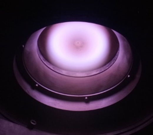 Режим стандартного планарного магнетрона для работы в типичном диапазоне рабочего давления (>1мТорр)