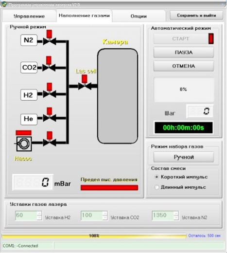 Эксимерный лазер KRF, XECL